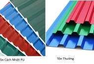Nên Chọn Tôn Cách Nhiệt PU Hay Tôn Thường? Các Loại Vít Bắn Mái Tôn Phổ Biến.